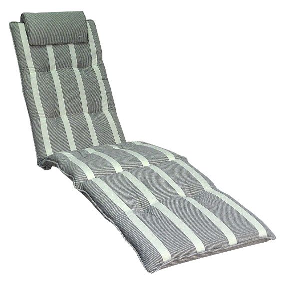 Home Deck chair cushion 166 Light grey