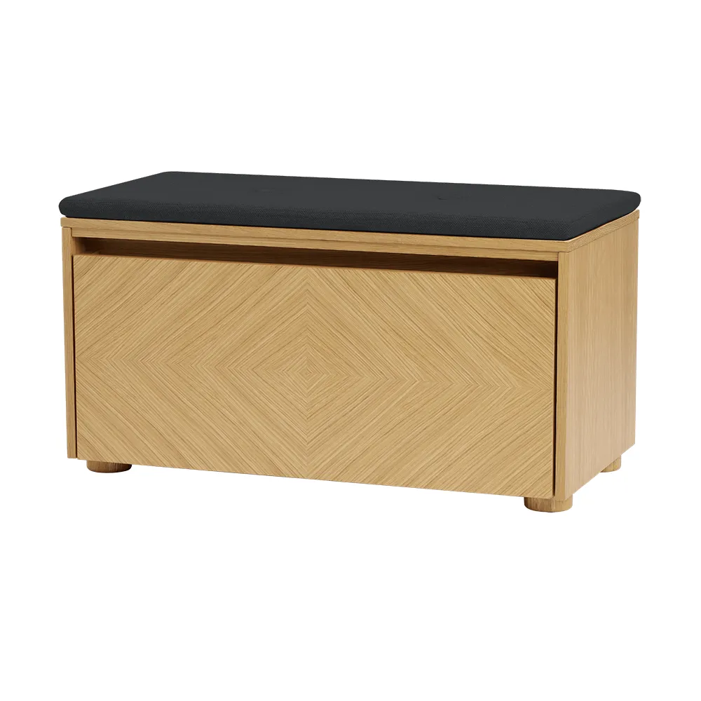 Storage Bench Hideaway Grid – Shadow