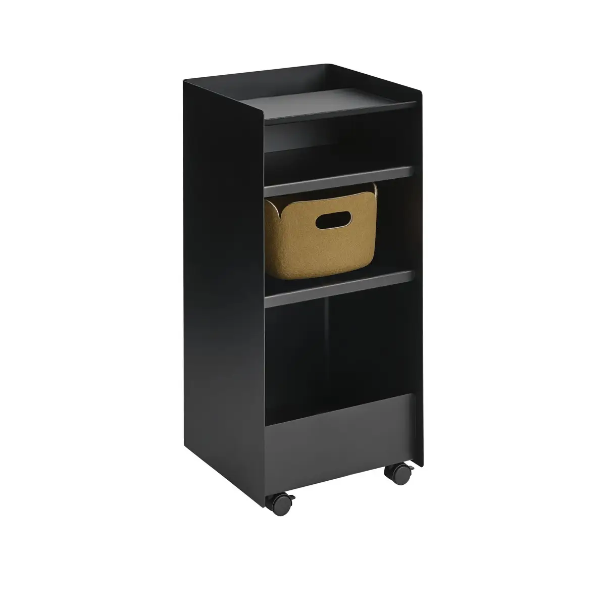 Folded Trolley H 83,7 cm Open - Black