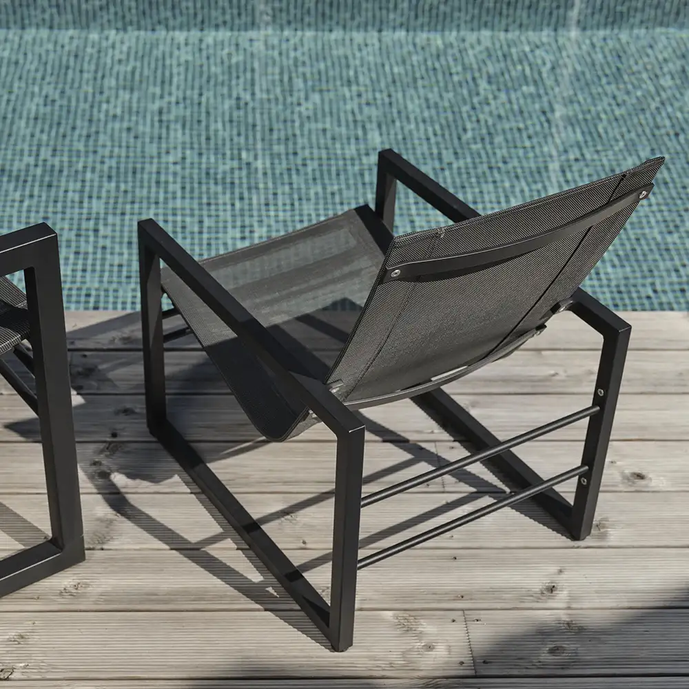 Vevi highchair black/anthracite