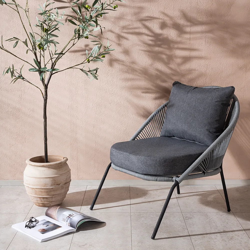 Lindos Armchair grey