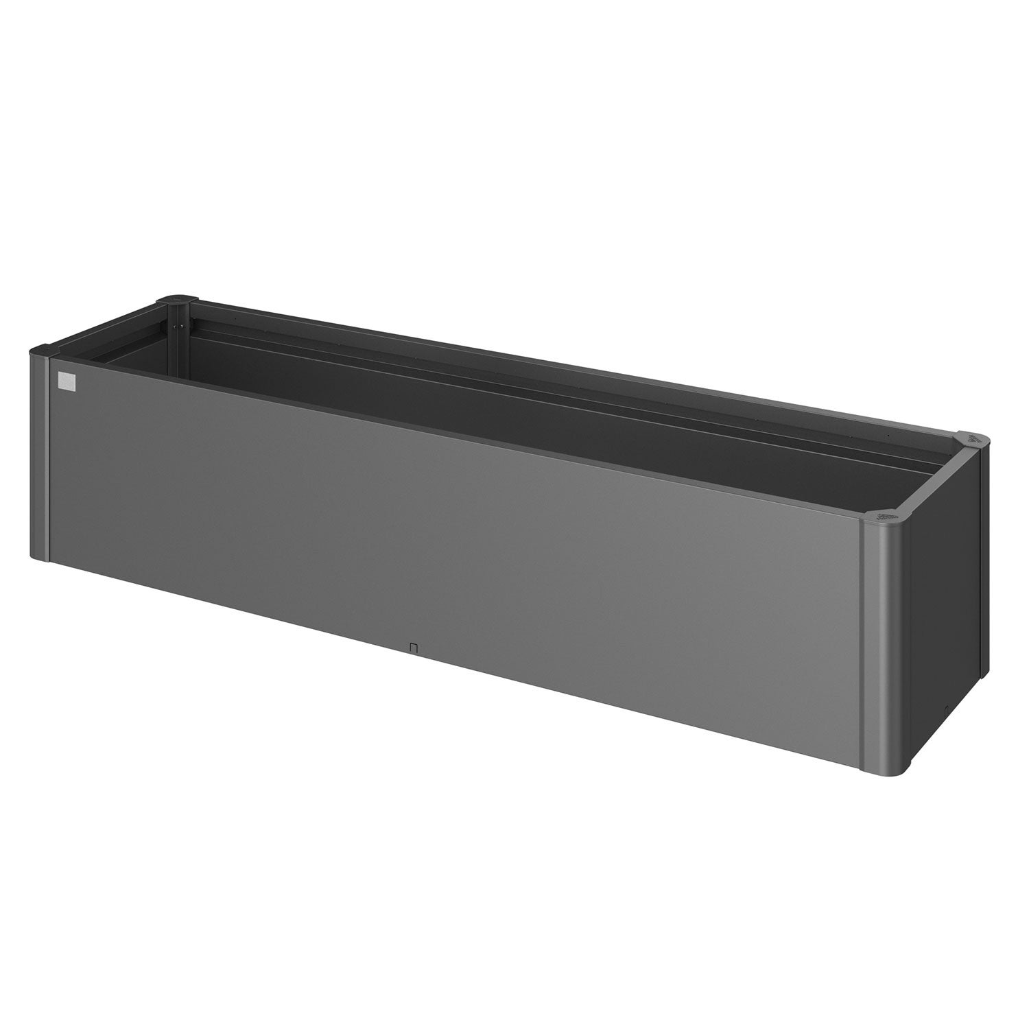 Belvedere planting bed mini size 200 metallic dark grey Biohort