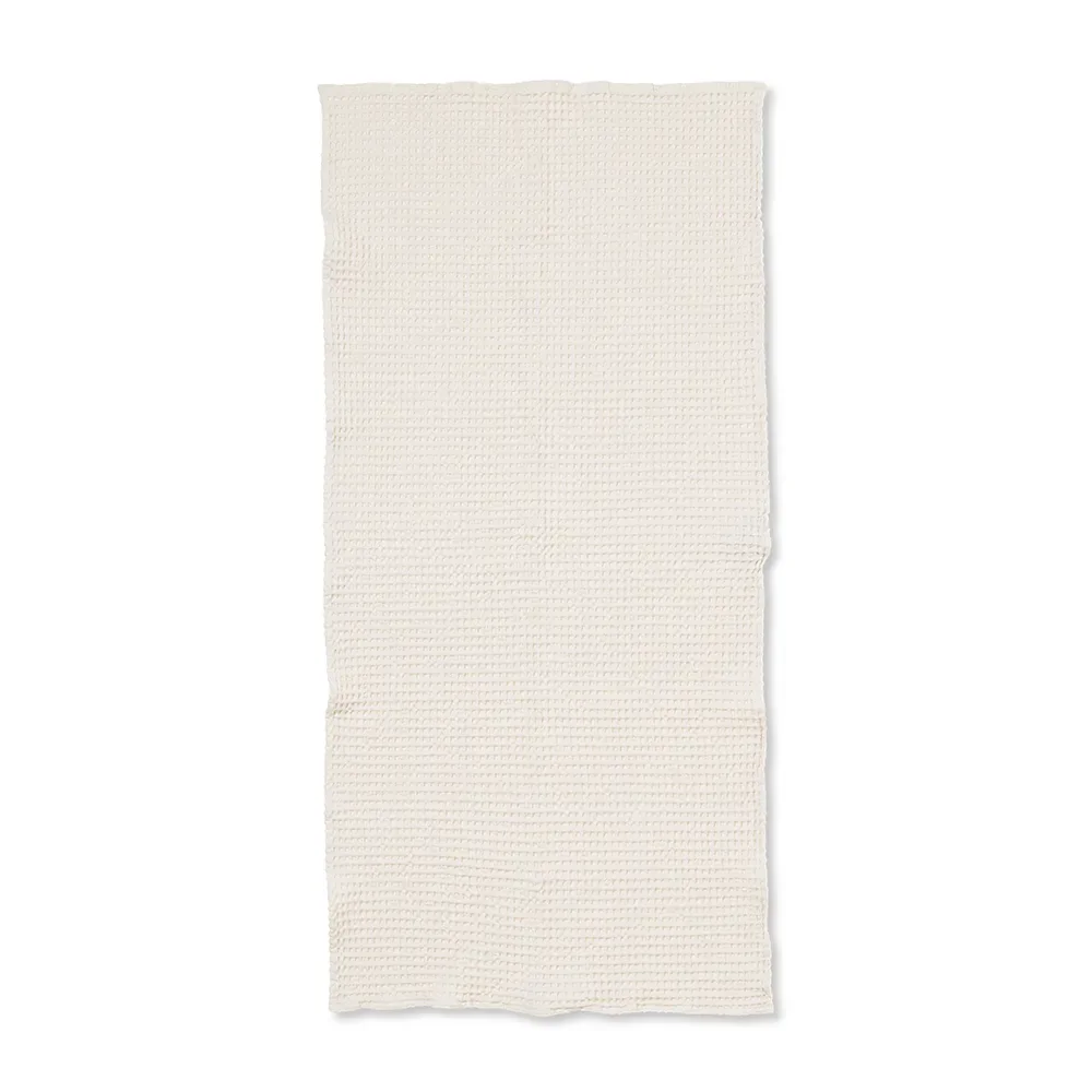 Bath Towel in Organic Cotton Off-White
