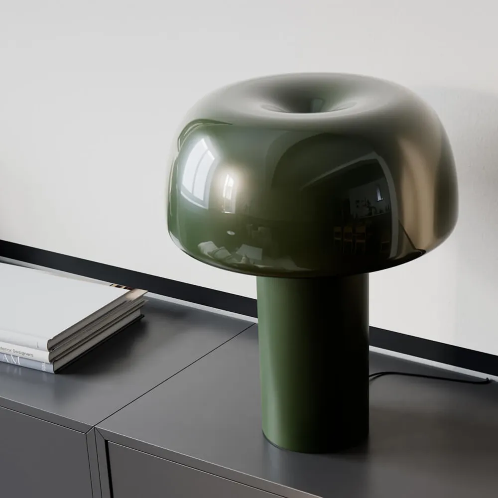 Lean on Me table lamp Dark green