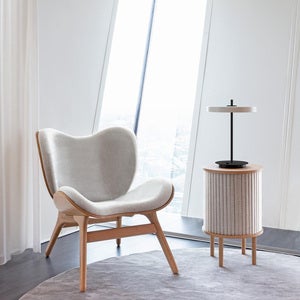 Audacious Side Table Oak/White Sands