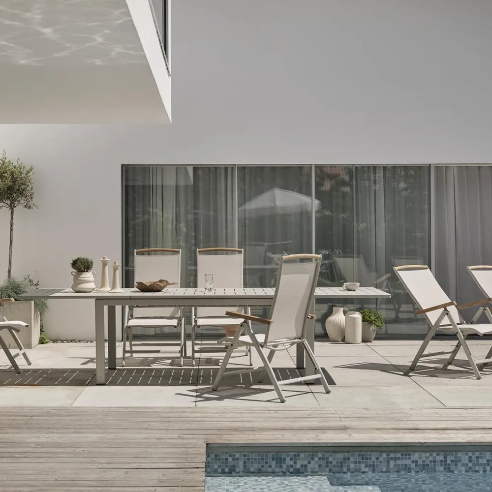 Andy Positioning Chair Light Grey/Offwhite