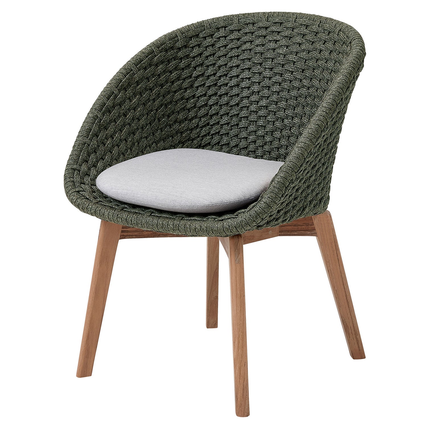Peacock Armchair Dark green