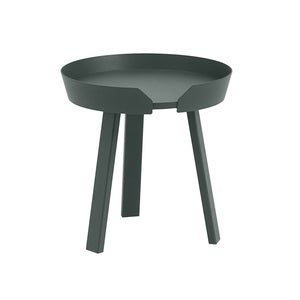Around Coffee Table Ø45 cm- Dark Green 
