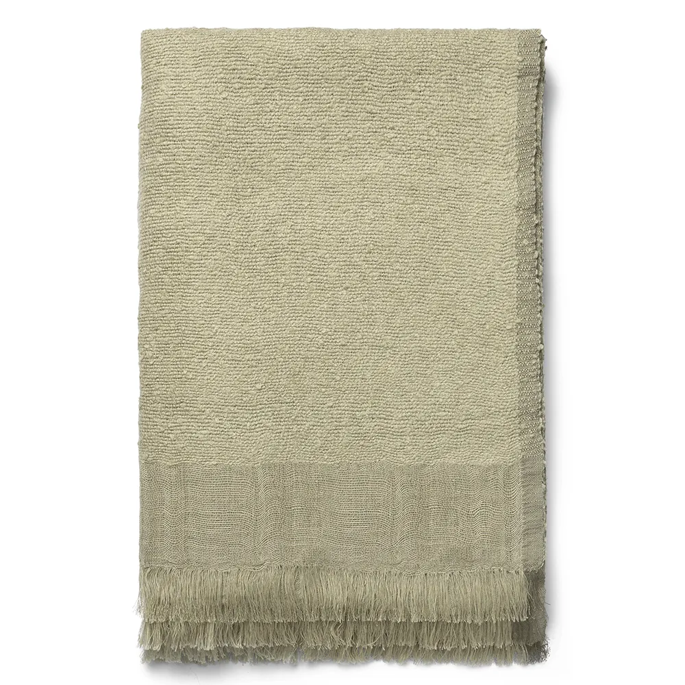 Weaver Throw - Grey Green