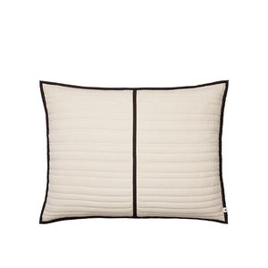 Quilted cushion in organic cotton Vari