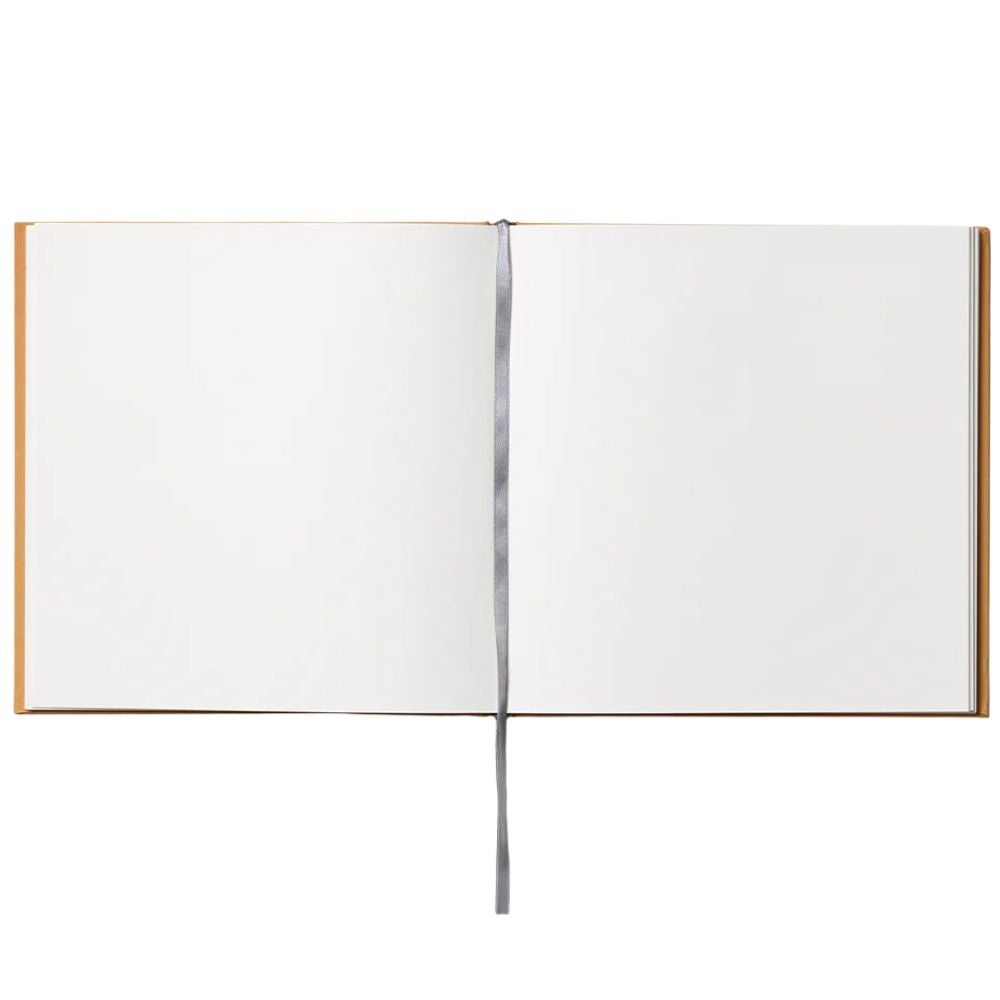 Guest Book - Beige/Yellow