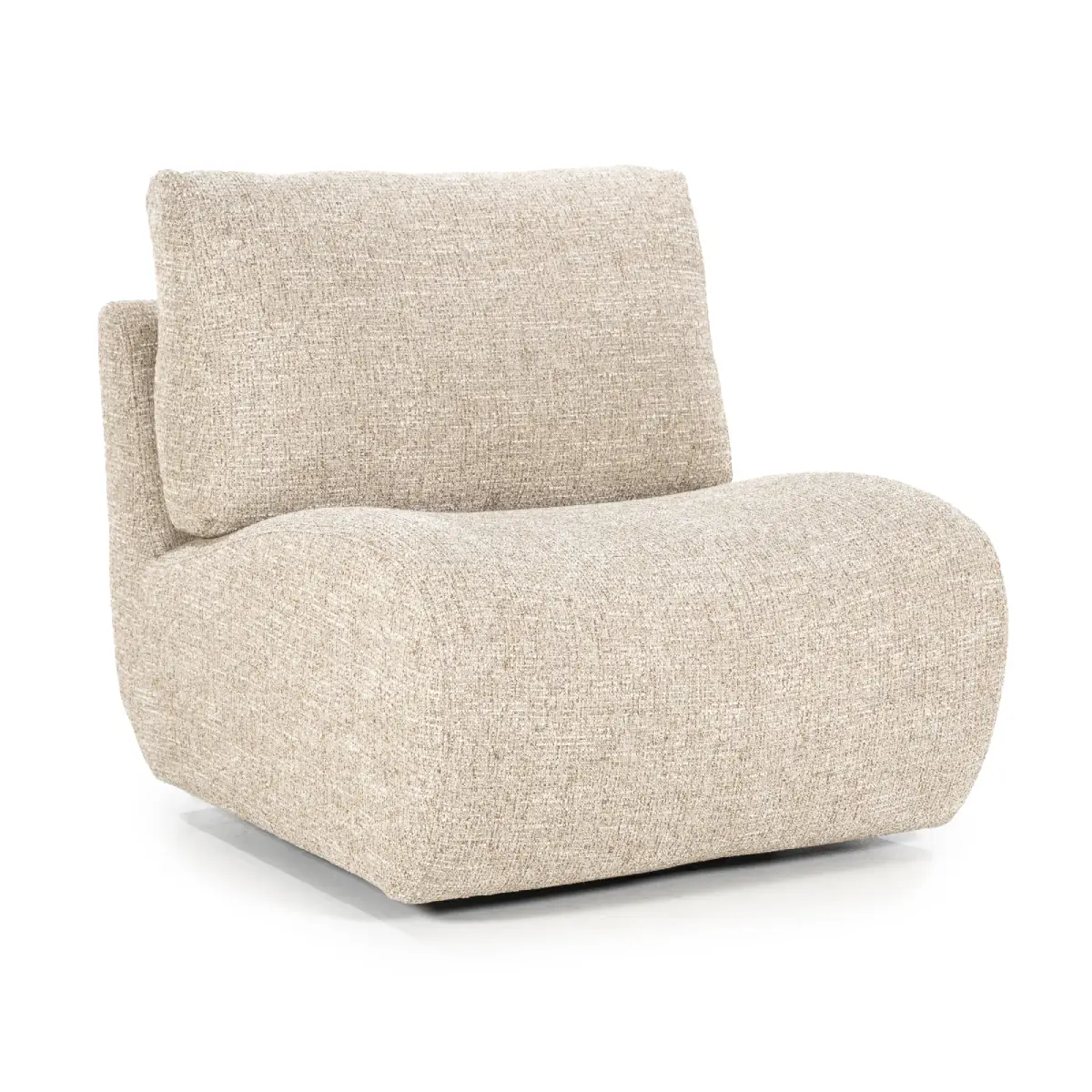 Lucia Lounge chair - taupe Donna