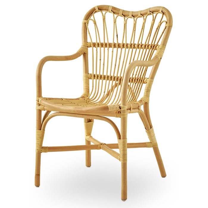 Armchair Margret Rattan Natur