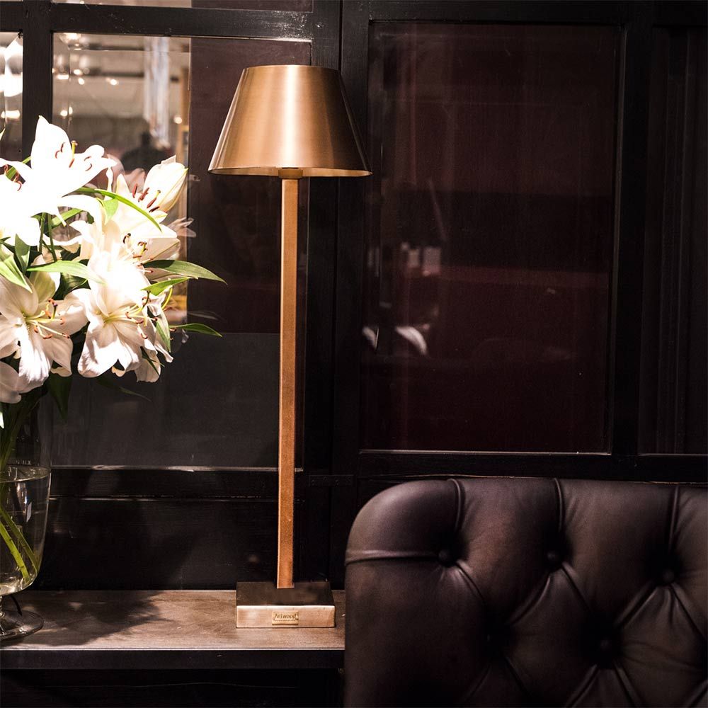 Graz Table Lamp Antique Brass