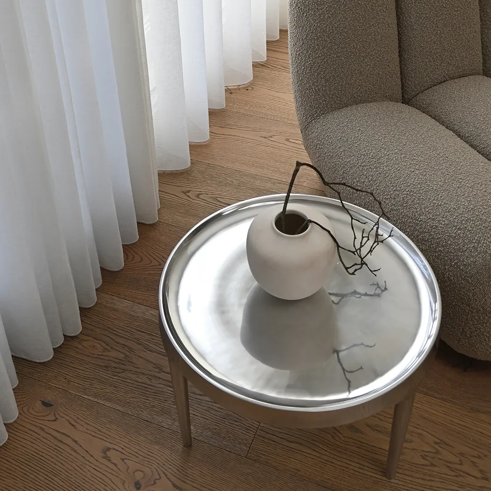 Phantom Table, Low - Chrome