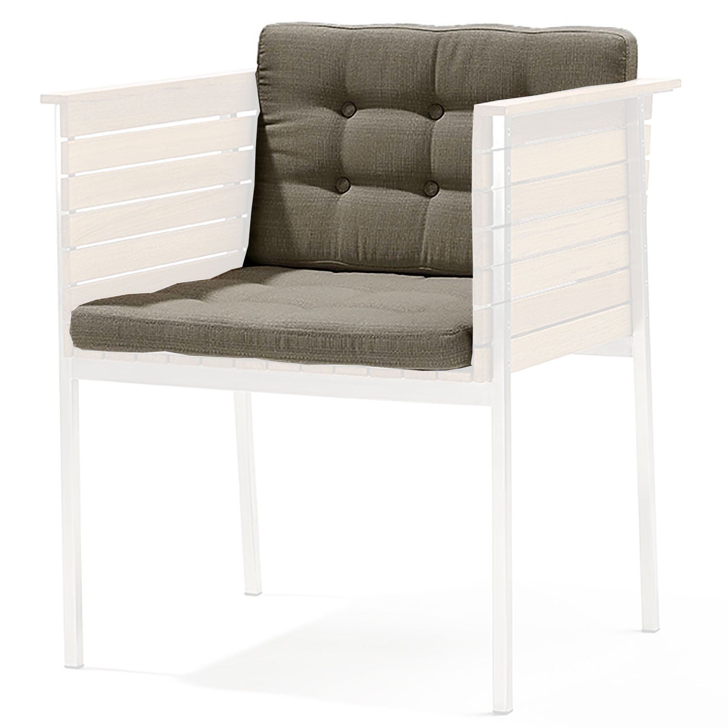 Häringe Armchair Cushion Nature Grey