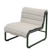 Al Dente lounge chair Weave Dark green