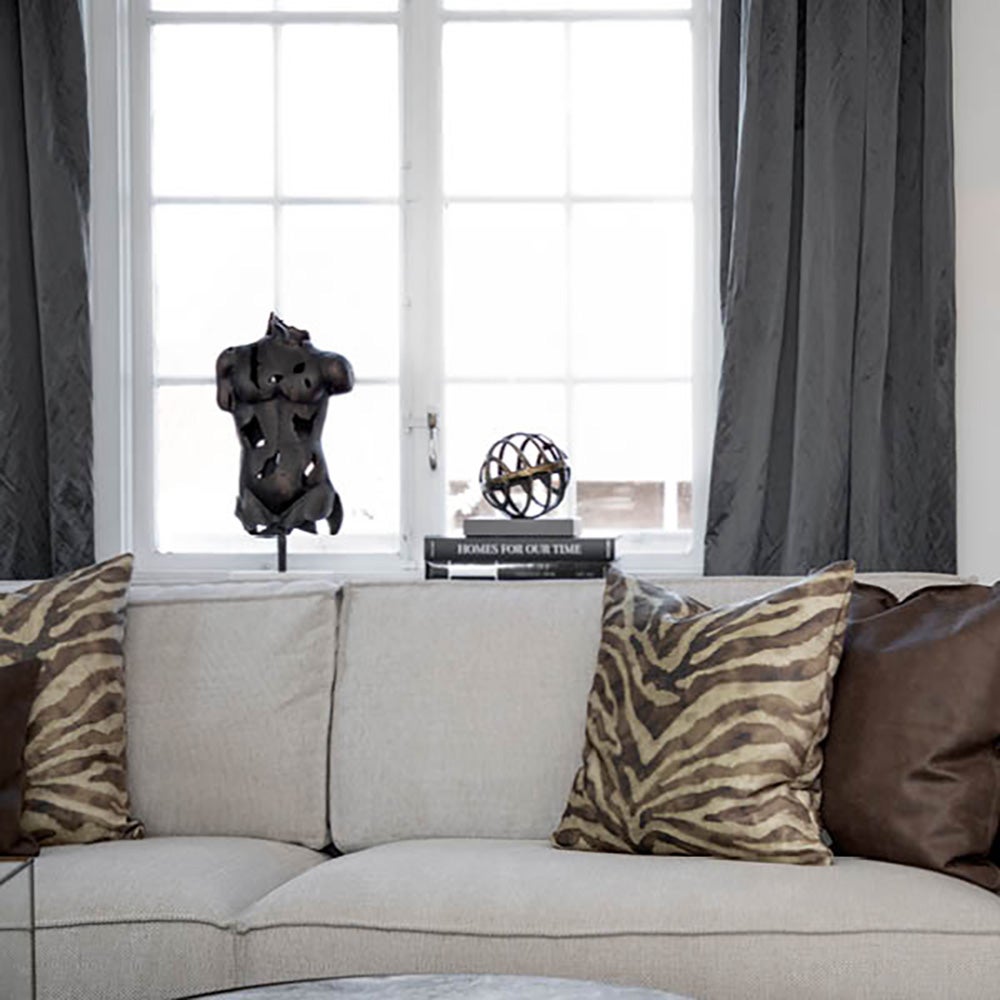 TORSO statue in metal-Antique bronze