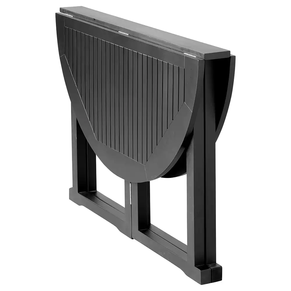 Butterfly balcony table 110 cm black