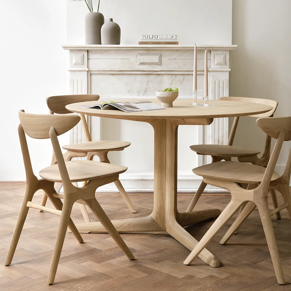 Corto Dining Table Ø120 cm Oak