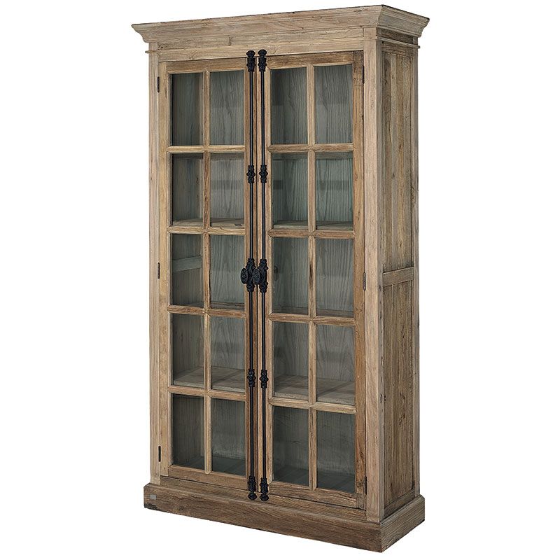 Elmwood display cabinet
