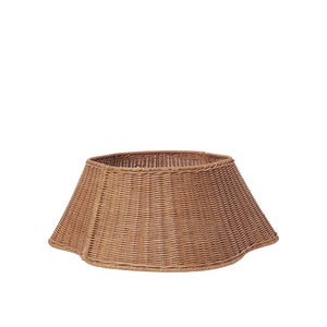 Hand-Braided Tree Skirt Natural