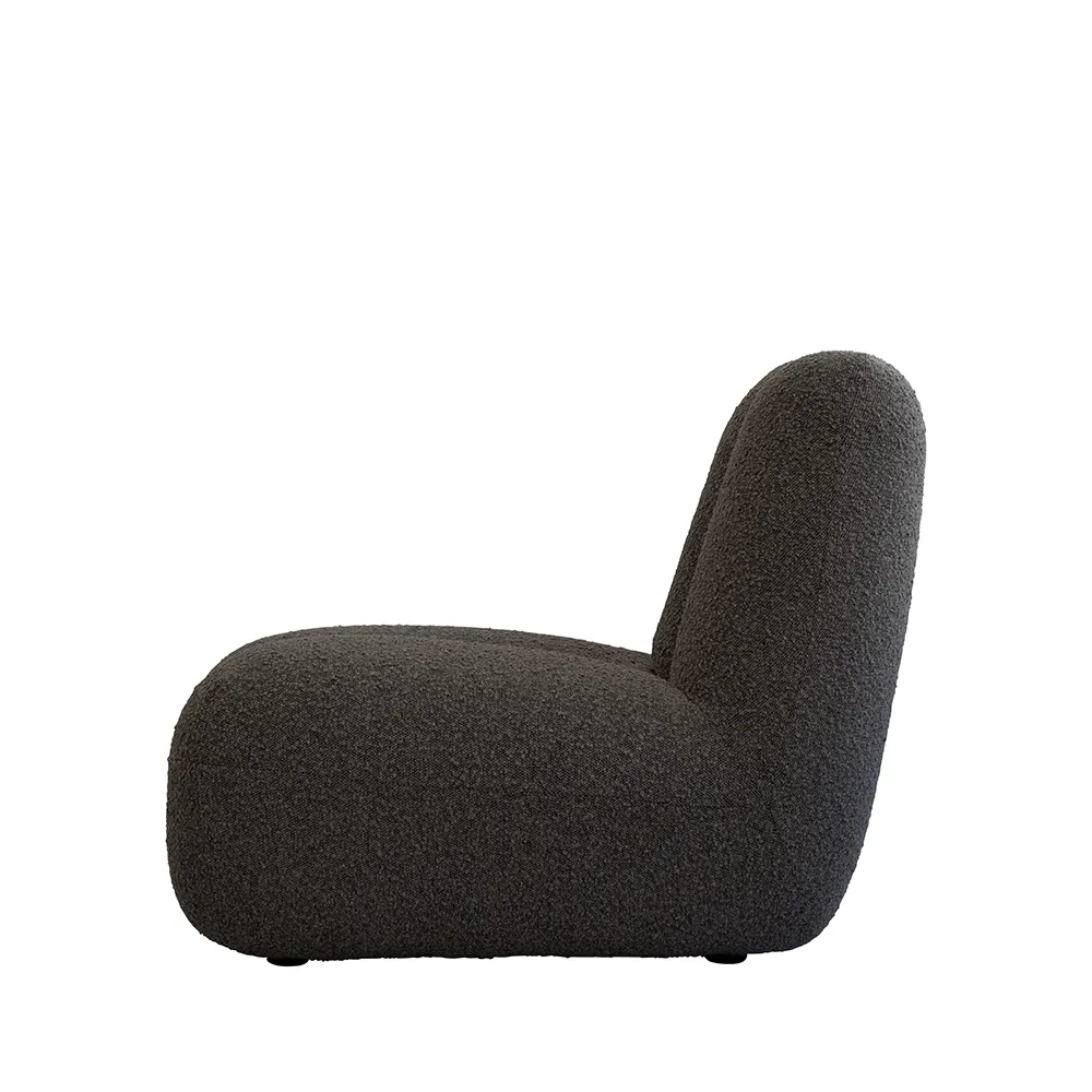 Toe Armchair - Deep Taupe