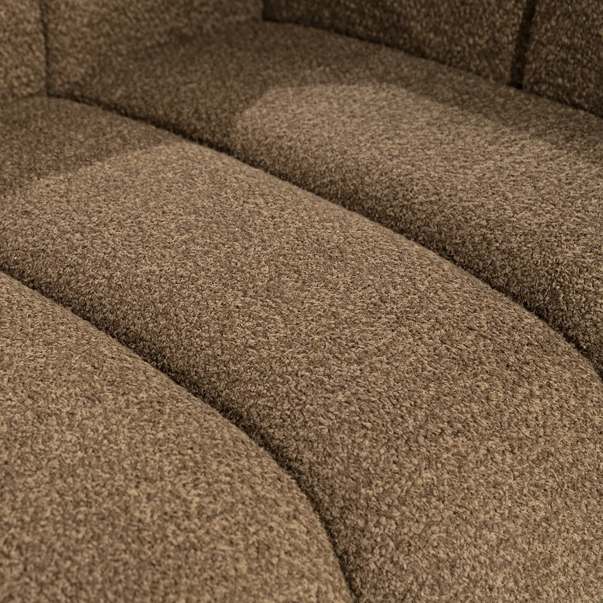 Sofa Cubetto (2.5-Seater) Brown