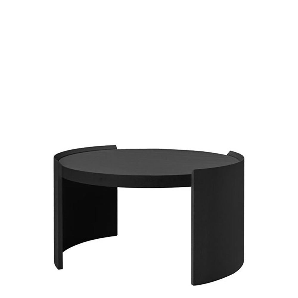  Oakland coffee table Ø80 cm Black