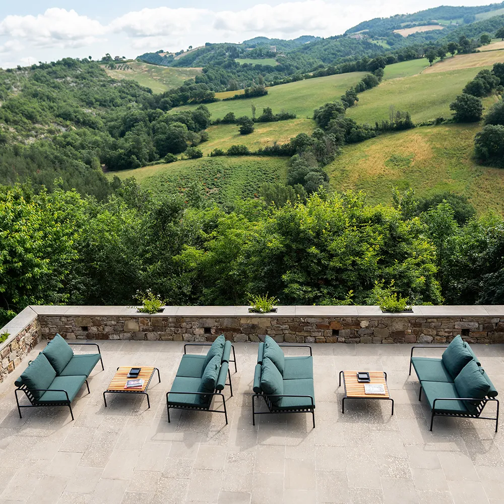 Avon 2 seater sofa Leaf/White