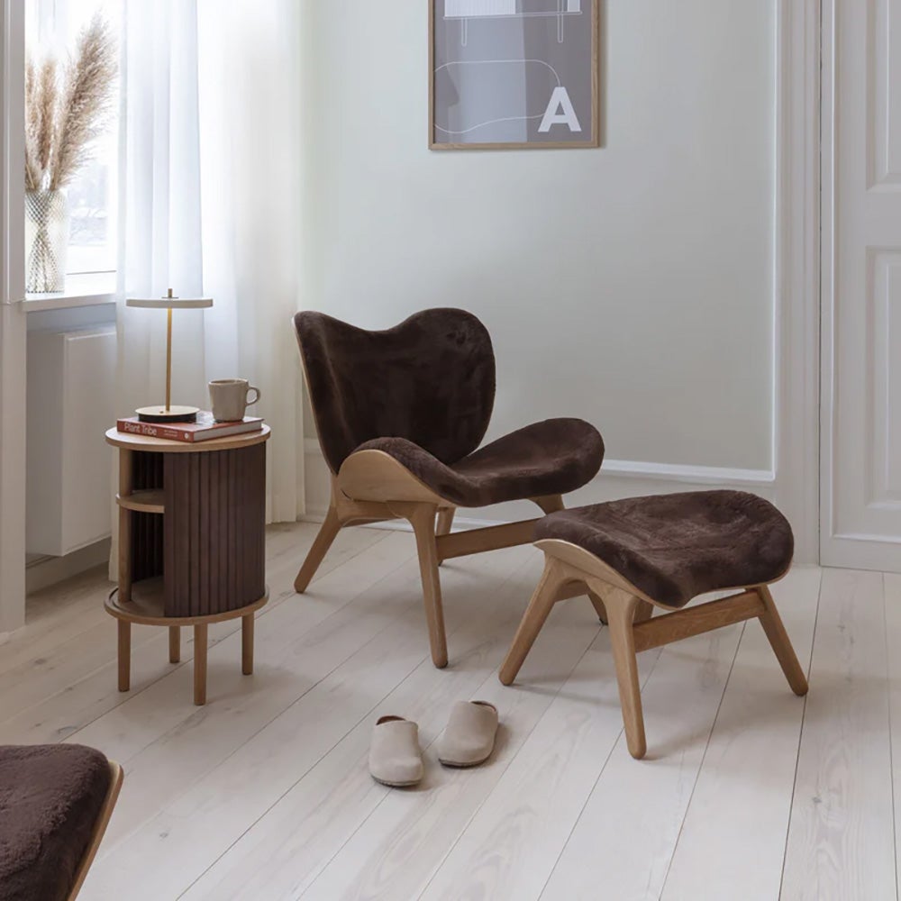 A Conversation Piece Loungechair Oak/Teddy Brown