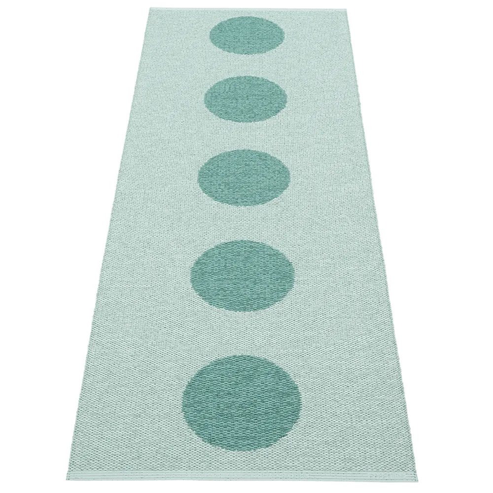 Vera Pop carpet Jade/Pale Turquoise 70 x 200cm