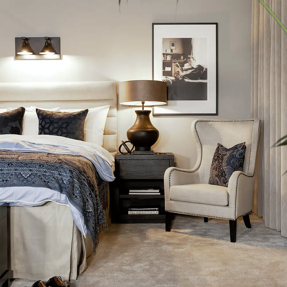 Table lamp Bergamo Black