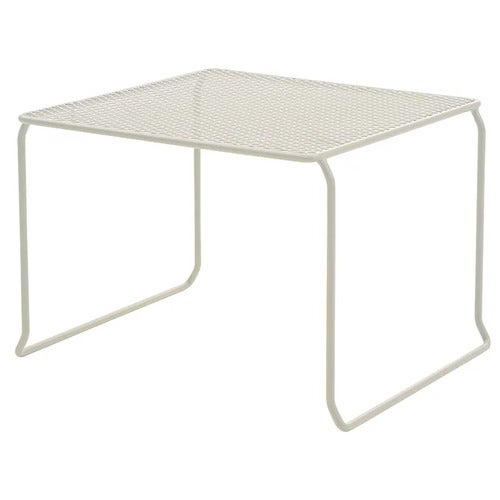 Haru lounge coffee table 54x54 cm Pearly White