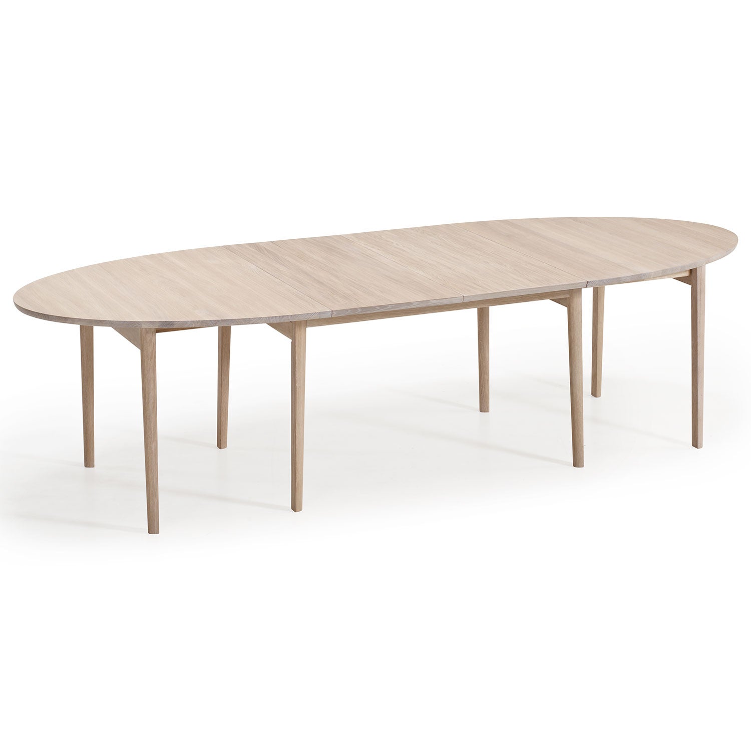 Sm78 Table Solid Oak White Oil