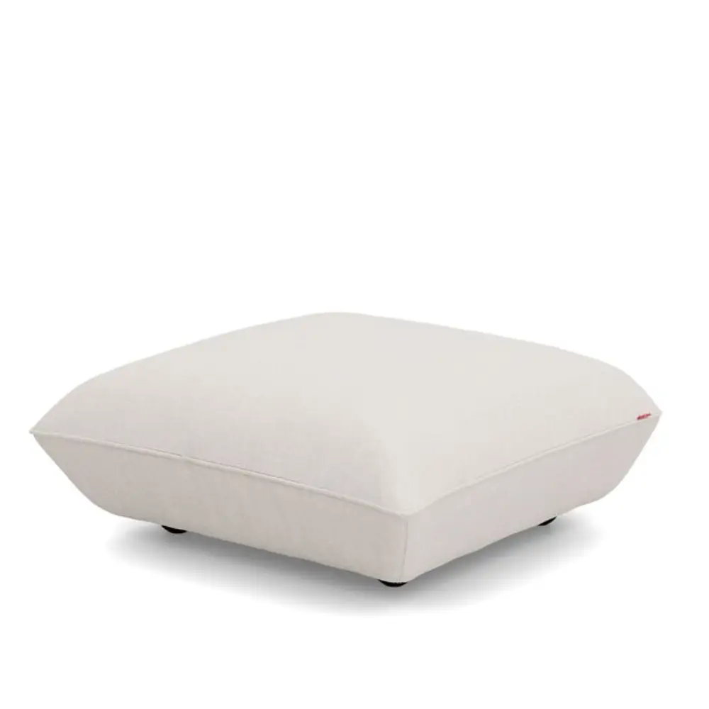 sumo hocker boucle recycled creme