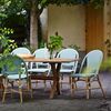 Sofie Rattan Chair Grey