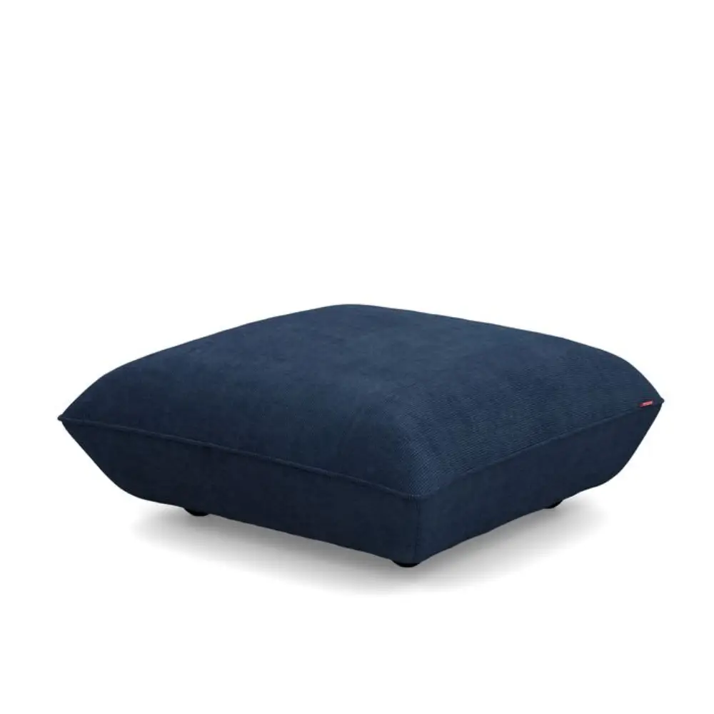 sumo hocker cord recycled deep blue