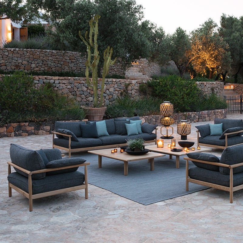 TIBBO coffee table 103x139 cm teak