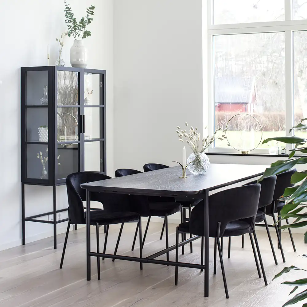 Cane Dining table 100x210 cm