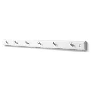 Meja Hook strip 80 cm White lacquered Birch