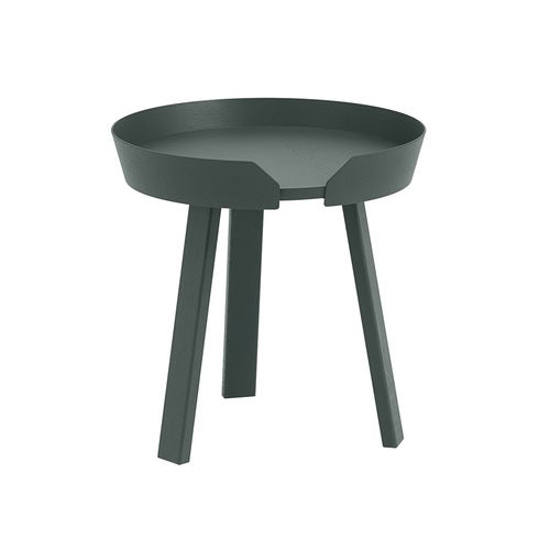 Around Coffee Table Ø45 cm- Dark Green 