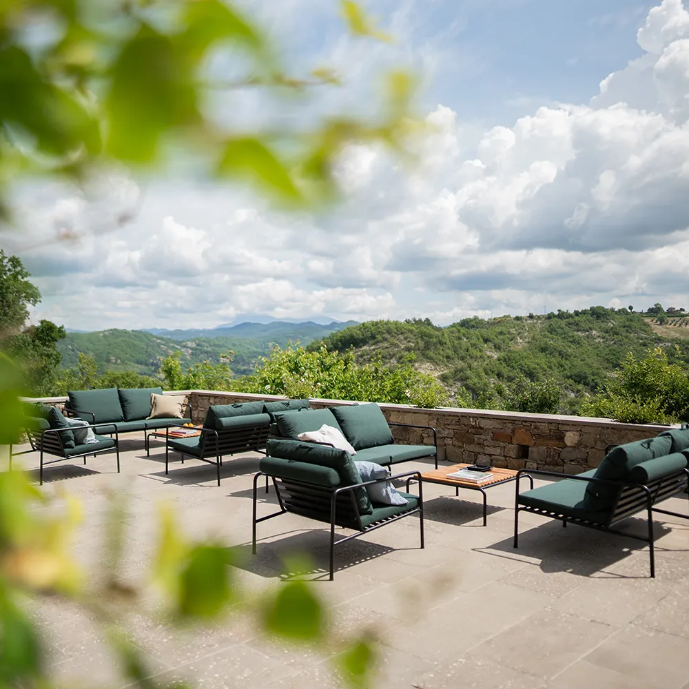 Avon 2 seater sofa Ash/White