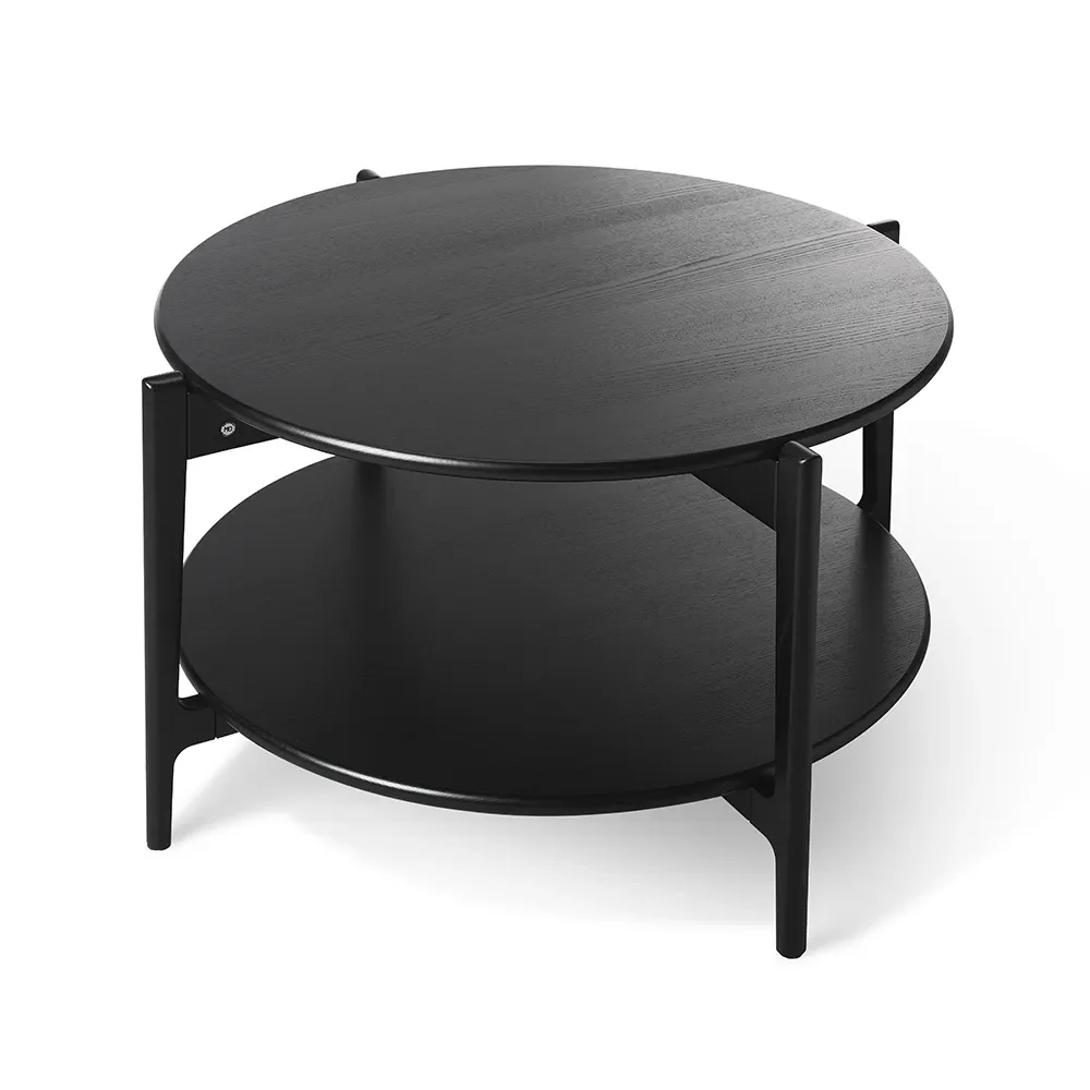 Leia Coffee Table Black Stained Ash