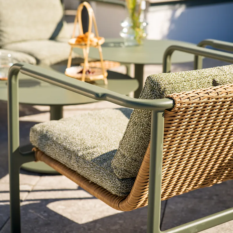 Motty armchair     Nordic green / Teddy Verde