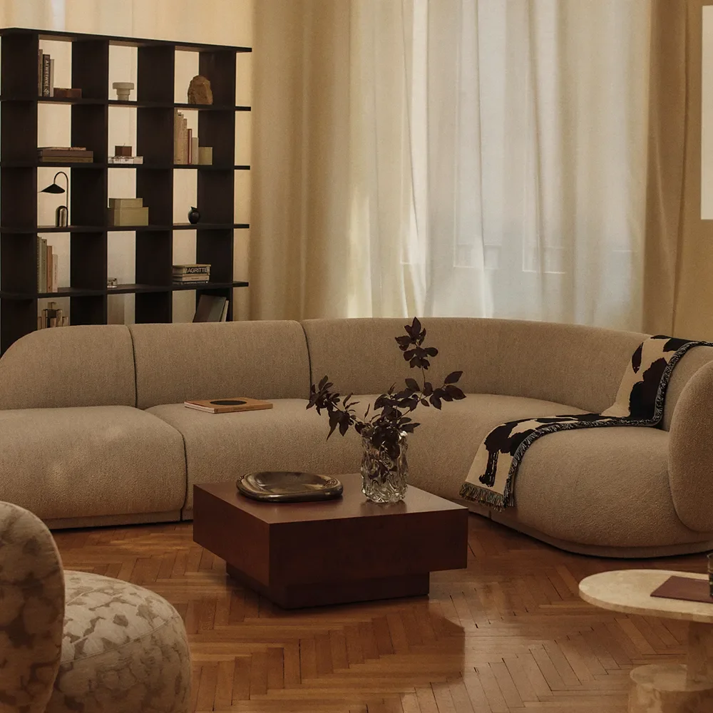 Mouth-Blown Vase Virelle H 24 cm