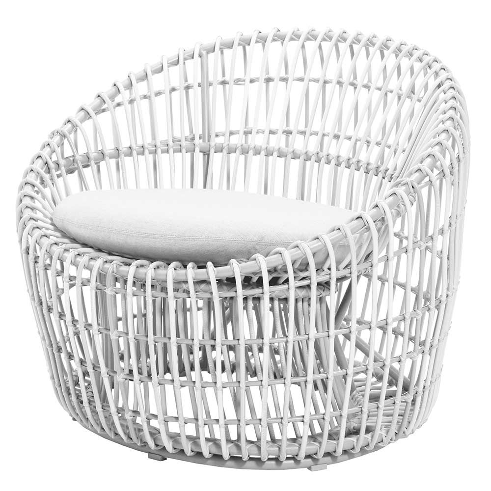 Nest Armchair White Incl. Cushions