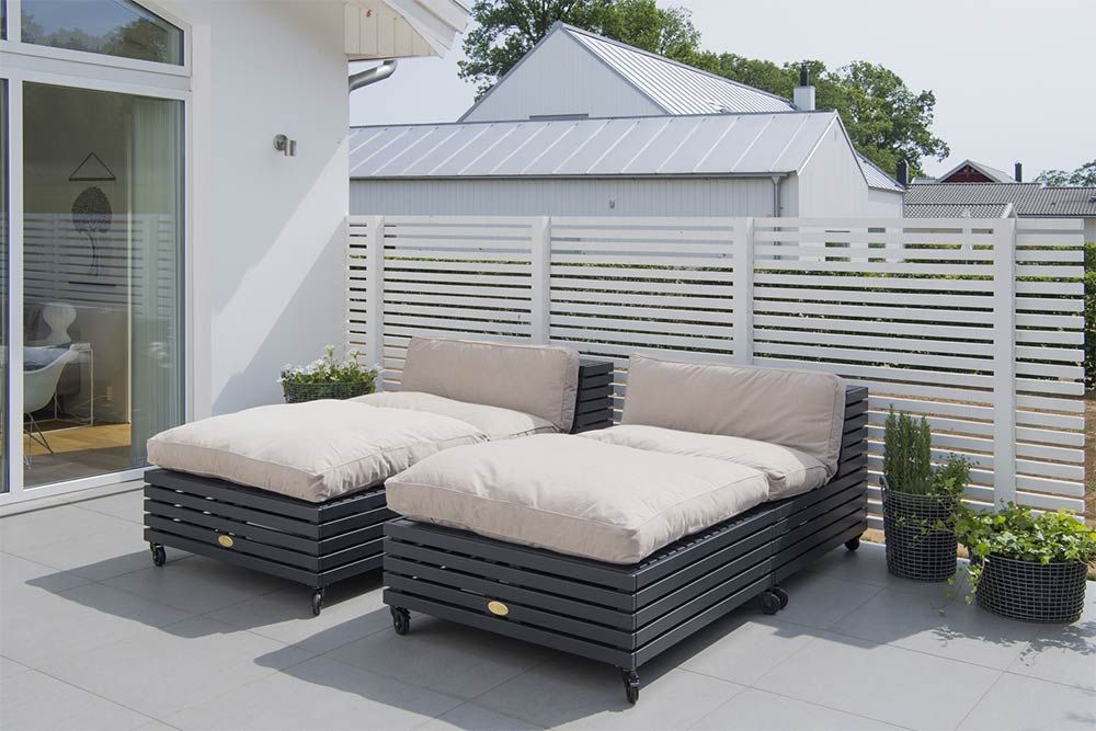 Bara Vara Divan Orange Grey 