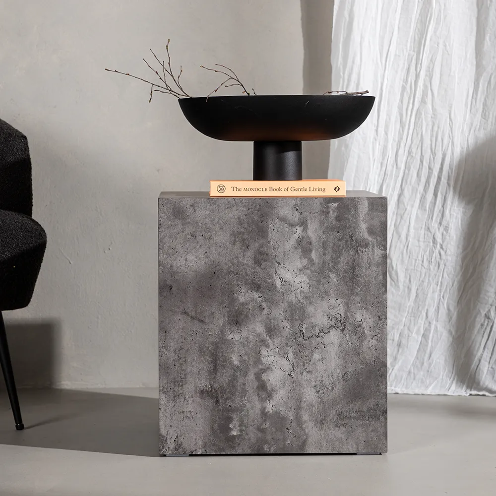 York Coffee Table 40x40 cm Grey