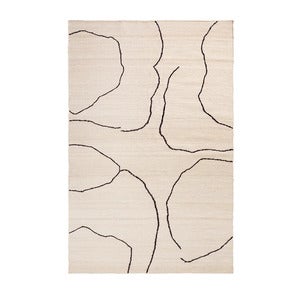 Handwoven Rug in Jute Gesso Off-White 200x300 cm